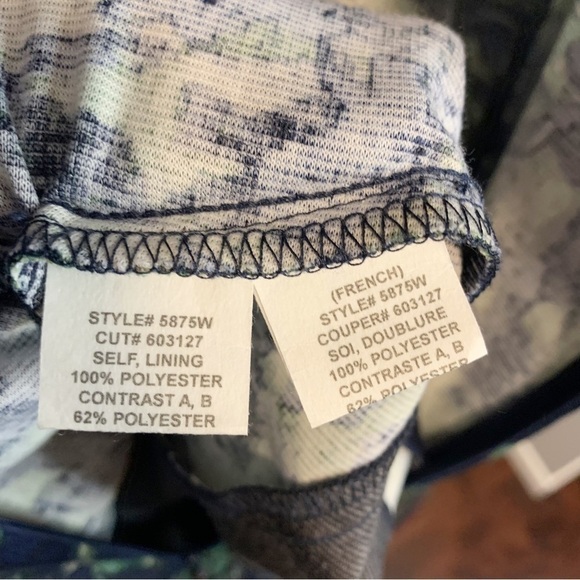 Eva Franco Sweetheart Neckline Floral Drop Waist Mini Dress Size Large - Picture 10 of 14